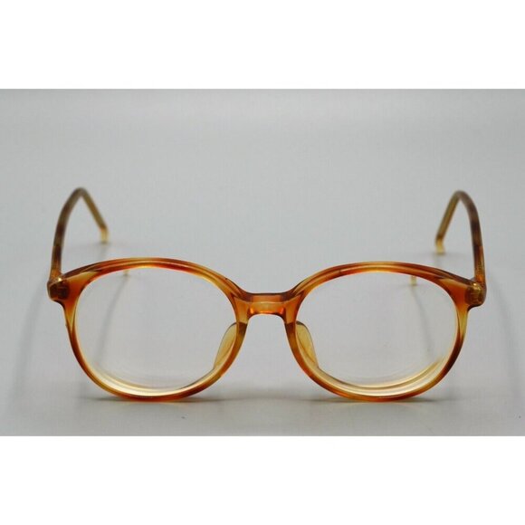 Concorde Eyeglasses Frames Orange Plastic Secretary Geek Chic 53^18 140mm Vtg - Picture 1 of 11